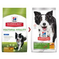 Hill's Youthful Vitality Adult 7+ Chicken & Rice Recipe Dog Food 高齡犬7+年輕活力雞肉+米配方 21.5lbs